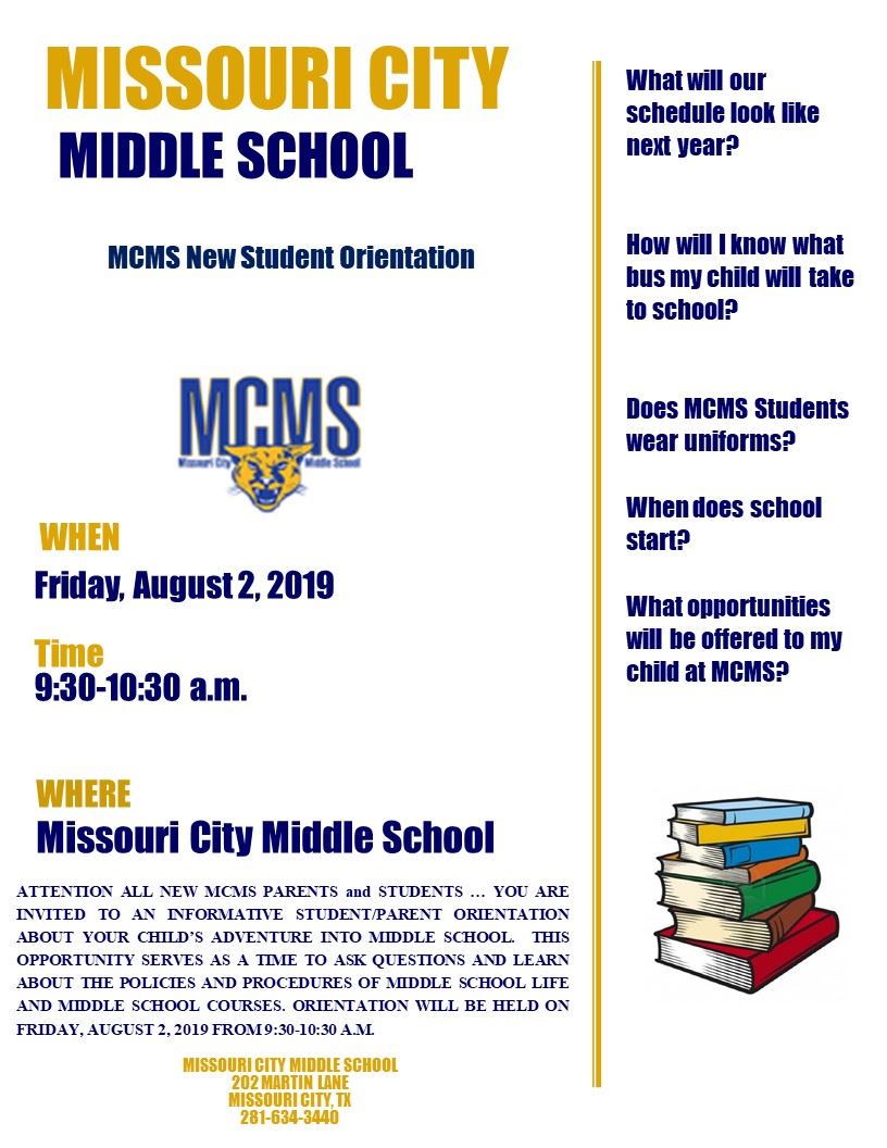 Missouri City Middle School / Homepage